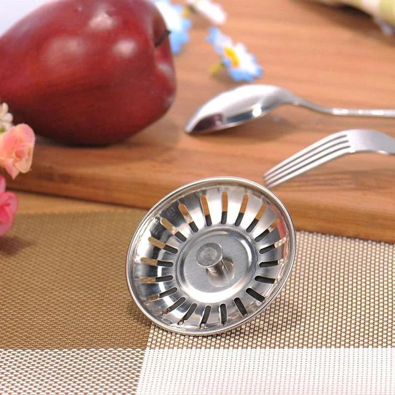 Stainless Steel Pool Bathtub Hair Catcher Stopper Bathroom Sink Strainer Waste Sink Filter Plug Kitchen Sink Accessories Tools