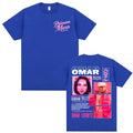 Rapper Omar Courtz Primera Musa 2025 Graphic T-shirts Men Women Vintage 90s Hip Hop Gothic T Shirt Summer Tops Oversized T-shirt