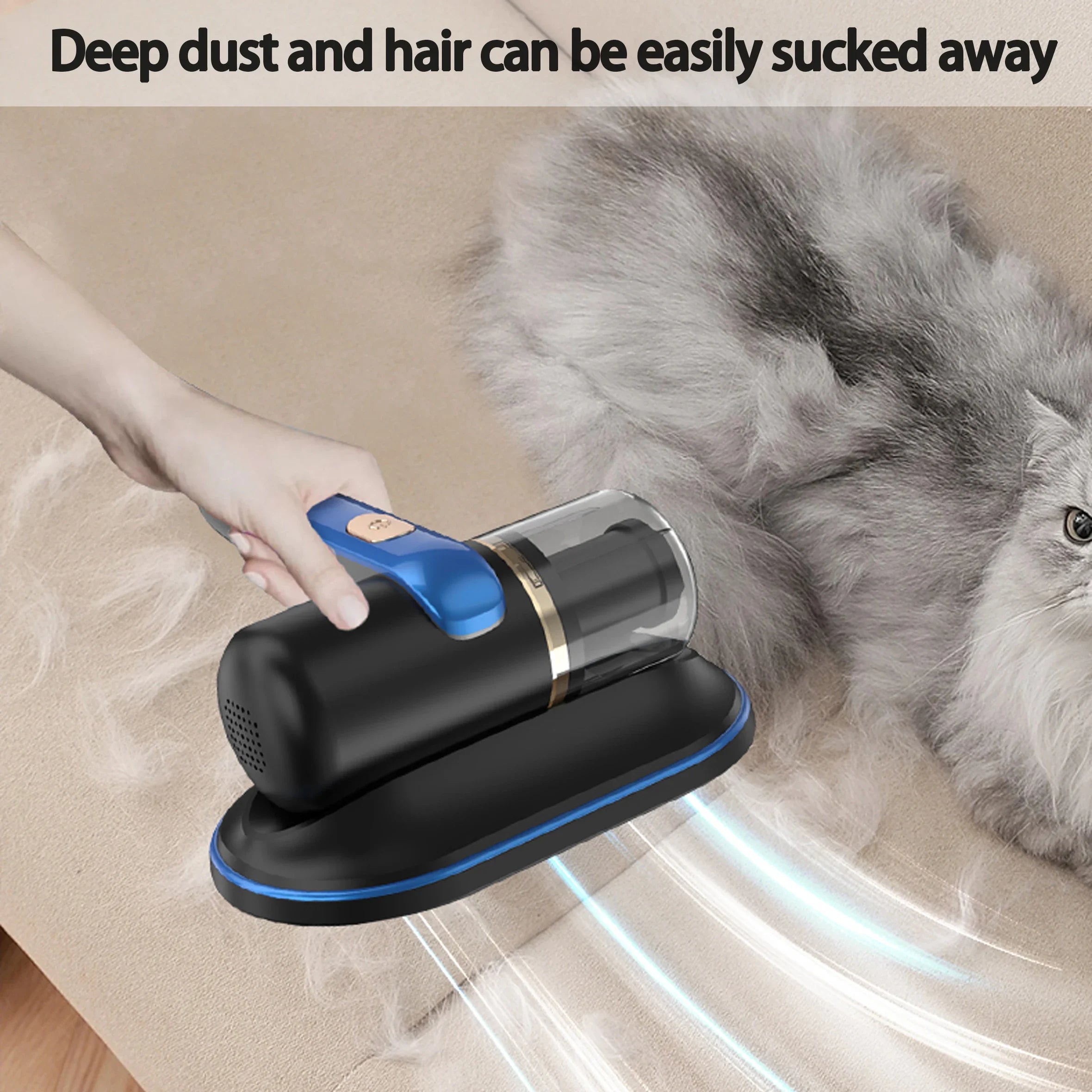 hand-held bed vacuum cleaner rechargeable mattress vacuum cleaner mattress vacuum cleaner uv sanitizing for Pillows Cribs Sofa